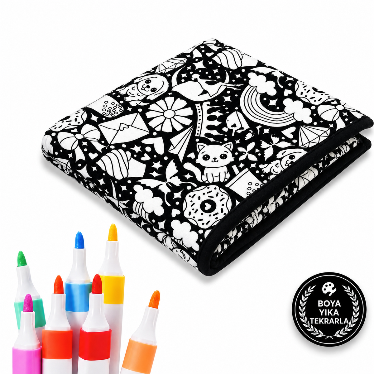 CozyCanvas™ Boyanabilir Battaniye